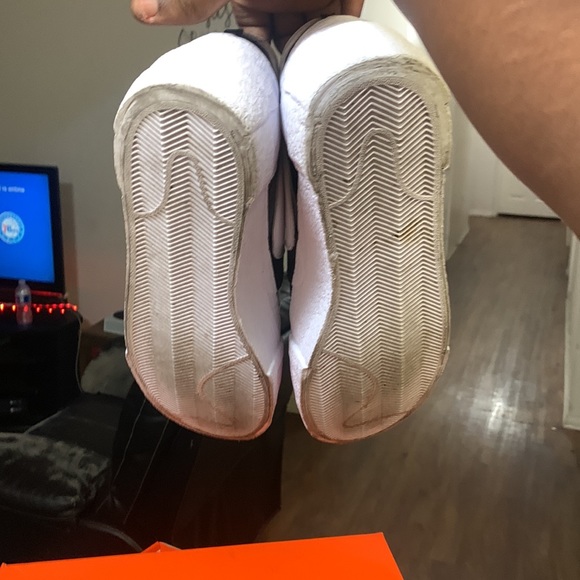 Patent Black Nike Blazer Low / Sacai SIZE 14 - Picture 6 of 10